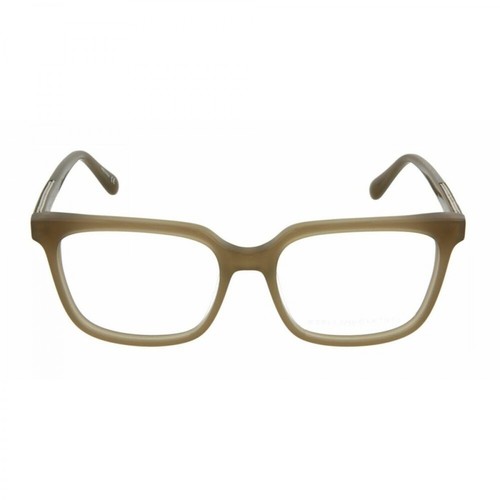 Stella McCartney Pre-owned, Kwadratowe okulary optyczne z octanu Brązowy, female, 862.00PLN