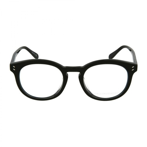 Stella McCartney, Round Acetate Optical Glasses Czarny, female, 726.00PLN