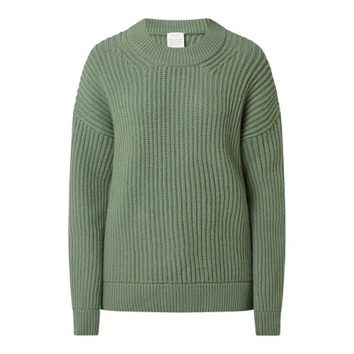 Sweter o kroju oversized z wełną ekologiczną model ‘Hilariaa’ 349.00PLN