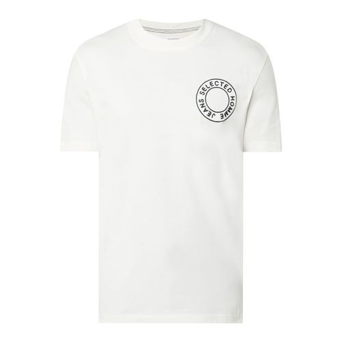T-shirt o kroju relaxed fit z bawełny ekologicznej model ‘Logan’ 79.99PLN