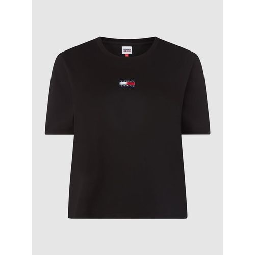 T-shirt PLUS SIZE o pudełkowym kroju z logo 99.99PLN