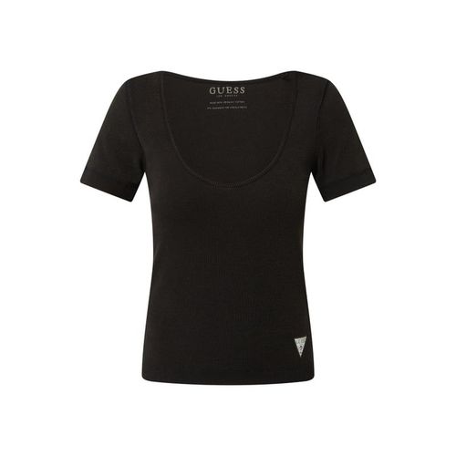 T-shirt z prążkowaną fakturą model ‘Nerissa’ 129.99PLN