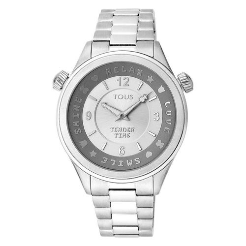 Tous Tender Time - Zegarek ze stali szlachetnej w kolorze srebrnym 1349.00PLN