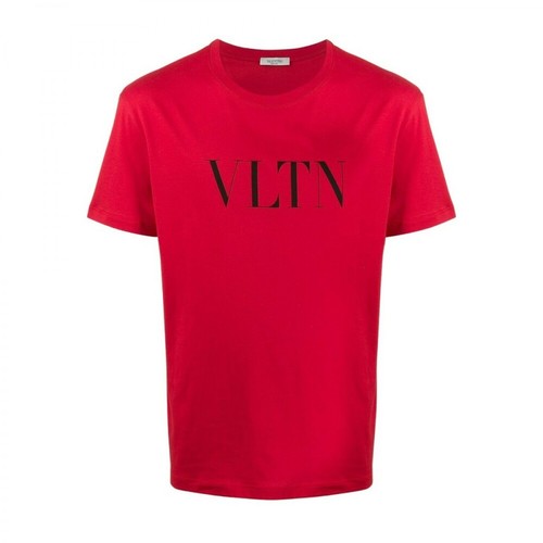 Valentino, Tv3Mg10V3Leai15 T-Shirt Czerwony, male, 1477.00PLN