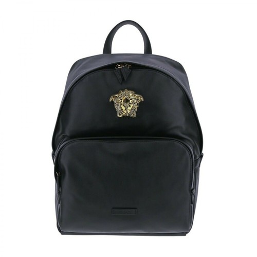 Versace, Backpack Czarny, male, 7068.00PLN