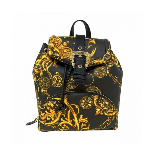Versace Jeans Couture, Backpack Czarny, female, 1375.00PLN