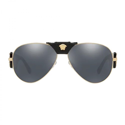 Versace, Okulary słoneczne Czarny, unisex, 965.00PLN