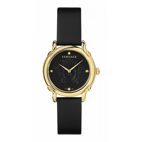 Versace, Safety Pin Watch Czarny, female, 5519.77PLN
