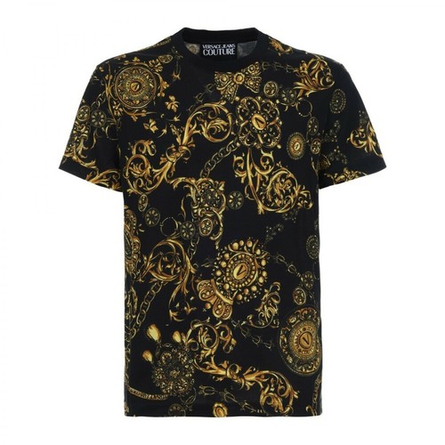 Versace, T-shirt Czarny, male, 1291.00PLN