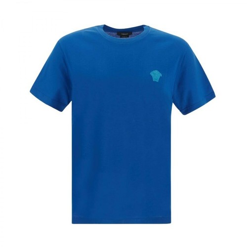 Versace, T-shirt Niebieski, male, 1346.00PLN
