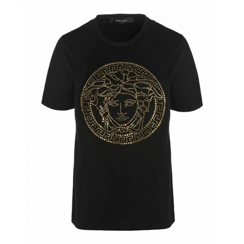 Versace, T-shirts Czarny, female, 2135.00PLN