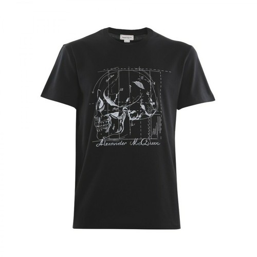 Alexander McQueen, T-shirt Czarny, male, 1004.00PLN