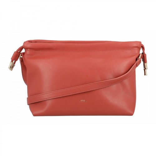 A.p.c., Handbag Puaatf61583 Czerwony, female, 1075.29PLN
