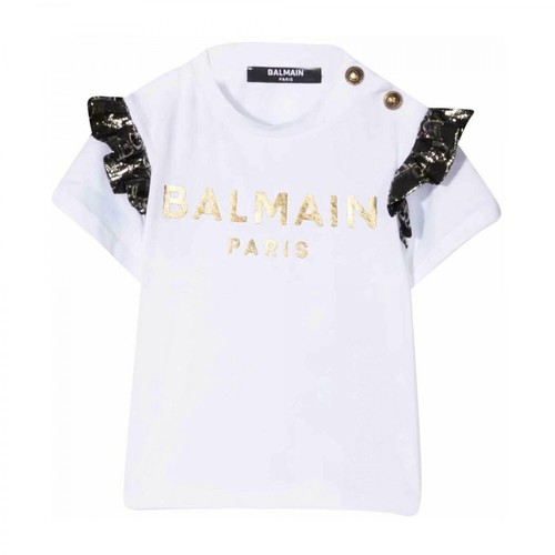 Balmain, T-shirt Biały, female, 1135.00PLN