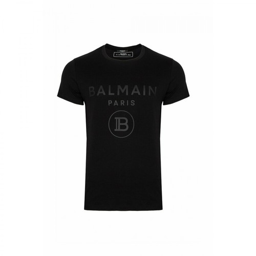 Balmain, T-shirt Iconic Czarny, male, 1227.00PLN