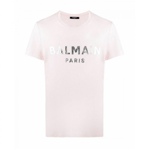 Balmain, T-shirt Różowy, male, 1596.00PLN