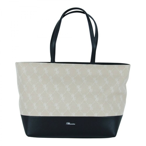 Blumarine, Shopping Bag Beżowy, female, 660.96PLN