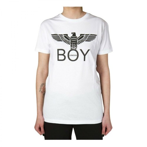 BOY London, T-Shirt Biały, male, 124.32PLN