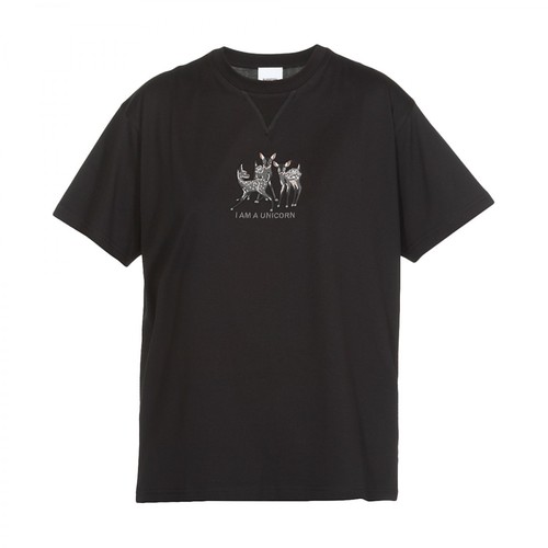 Burberry, T-shirt Czarny, female, 776.00PLN