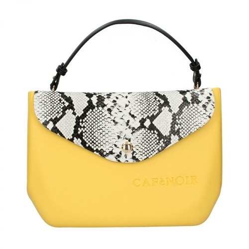 CafèNoir, C3Bj0001 Shopping Bag Accessories Żółty, female, 529.00PLN