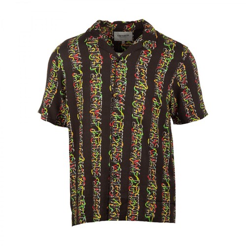 Carhartt Wip, t-shirt Brązowy, male, 434.00PLN