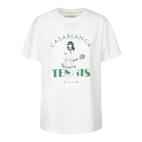 Casablanca, Printed T-shirt Biały, female, 551.00PLN