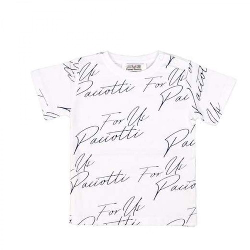 Cesare Paciotti 4US, T-shirt Biały, male, 186.00PLN