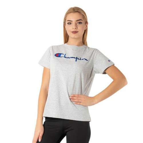 Champion, Crewneck T-shirt 110992 Em004 Szary, female, 194.35PLN