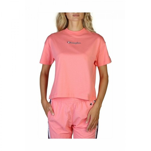 Champion, T-Shirt - 113195 Różowy, female, 177.00PLN