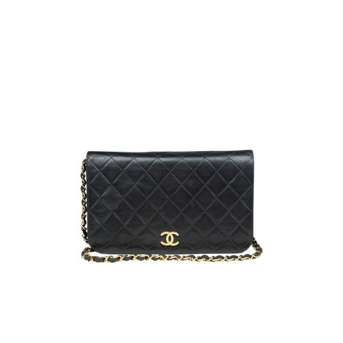 Chanel Vintage, Pre-owned Classic Single Full Flap Bag Czarny, female, 14781.36PLN
