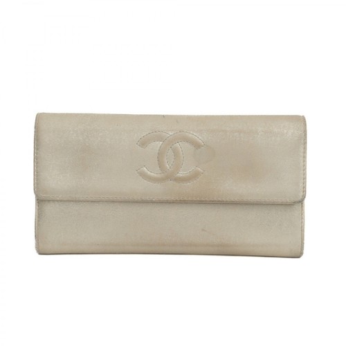 Chanel Vintage, Pre-owned Wallet Beżowy, female, 2238.46PLN