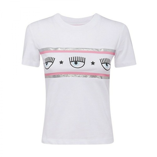 Chiara Ferragni Collection, T-shirt Biały, female, 616.00PLN