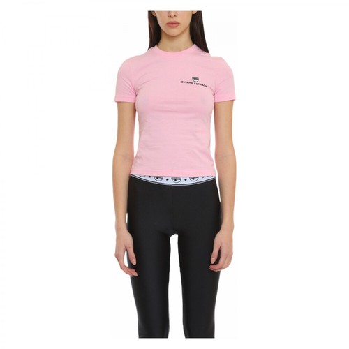 Chiara Ferragni Collection, T-Shirt Różowy, female, 379.00PLN