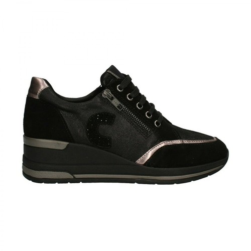 Cinzia Soft, Iv15965-Spai22 Sneakers with wedge Czarny, female, 272.00PLN