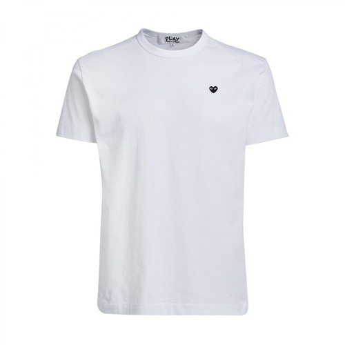 Comme des Garçons Play, T-shirt Biały, male, 406.00PLN
