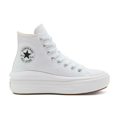 Converse, Chuck Taylor ALL Star Move Sneakers Biały, female, 456.00PLN