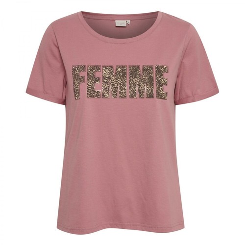 Cream, Rory T-shirt Różowy, female, 74.50PLN
