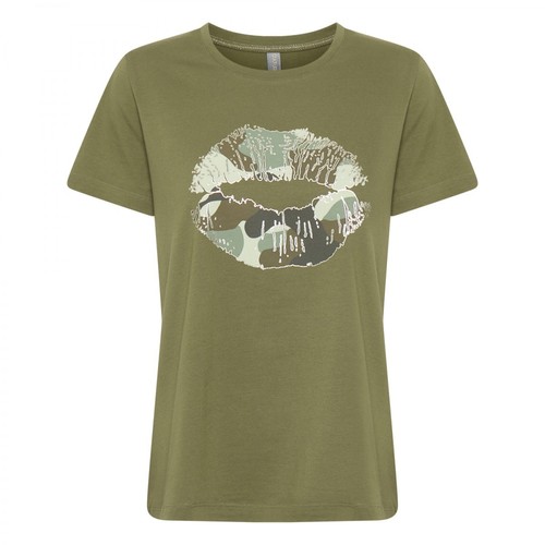 Culture, T-shirt Zielony, female, 94.50PLN