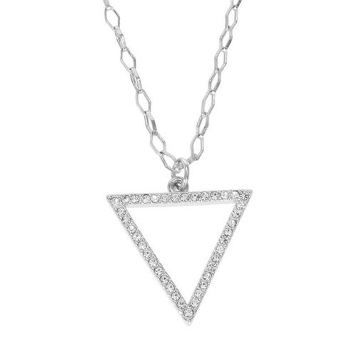 Delikatny naszyjnik trójkąt z kryształami 95.94PLN