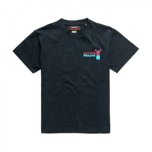 Deus Ex Machina, T-shirt Camiseta Naito Box Tee Czarny, male, 302.00PLN