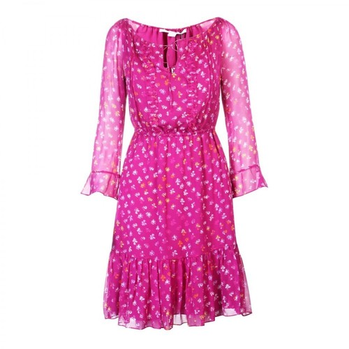 Diane von Furstenberg Pre-owned, Sukienka w kwiatki Różowy, female, 849.00PLN