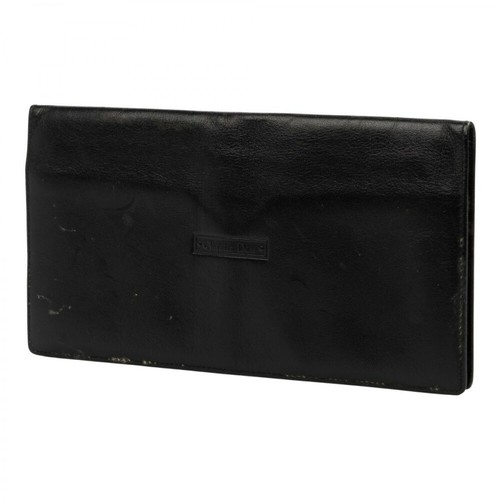 Dior Vintage, Używany długi portfel składany Czarny, female, 1060.50PLN