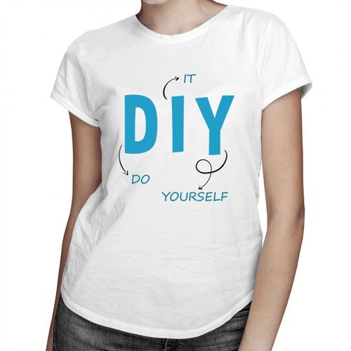 Do it yourself - damska koszulka z nadrukiem 69.00PLN