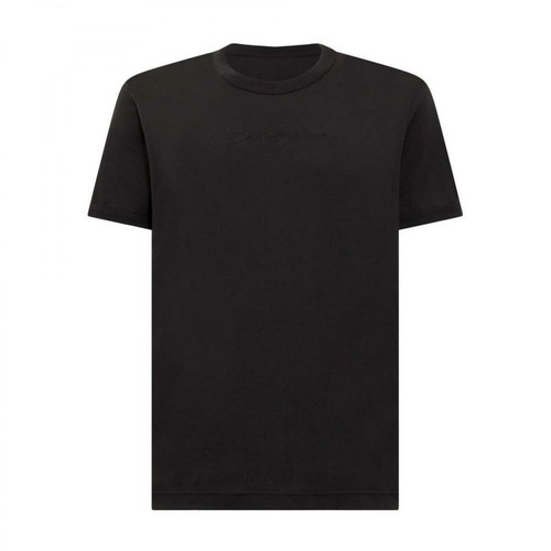 Dolce & Gabbana, Crewneck T-Shirt Czarny, male, 979.00PLN