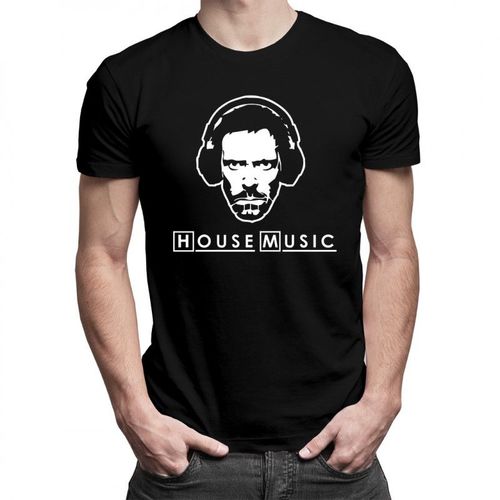 (Dr) House Music - męska koszulka z nadrukiem 69.00PLN