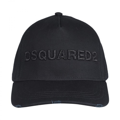 Dsquared2, Baseball Hat Czarny, female, 566.00PLN