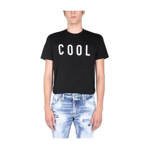 Dsquared2, Cool T-Shirt Czarny, male, 664.00PLN