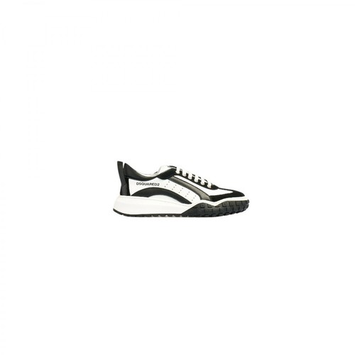 Dsquared2, Logo-Print Low Top Sneakers Biały, female, 714.89PLN
