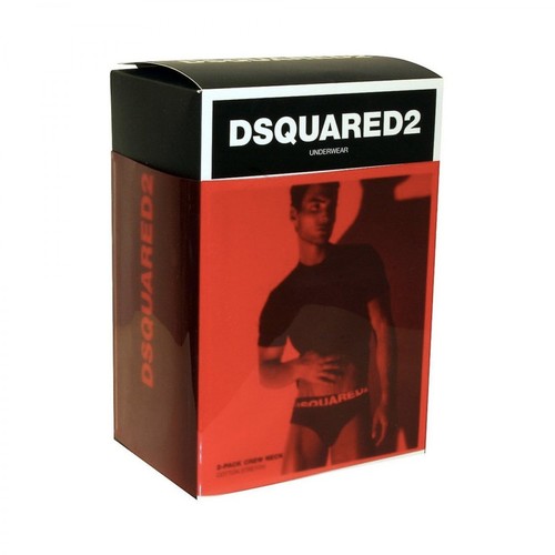 Dsquared2, T-shirt 2 Pack Czarny, male, 403.00PLN