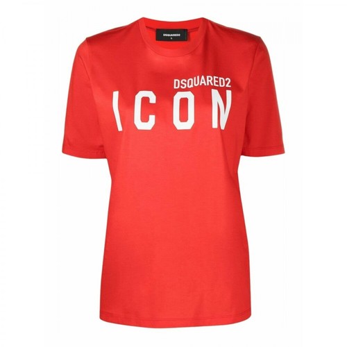 Dsquared2, T-shirt Czerwony, female, 684.00PLN